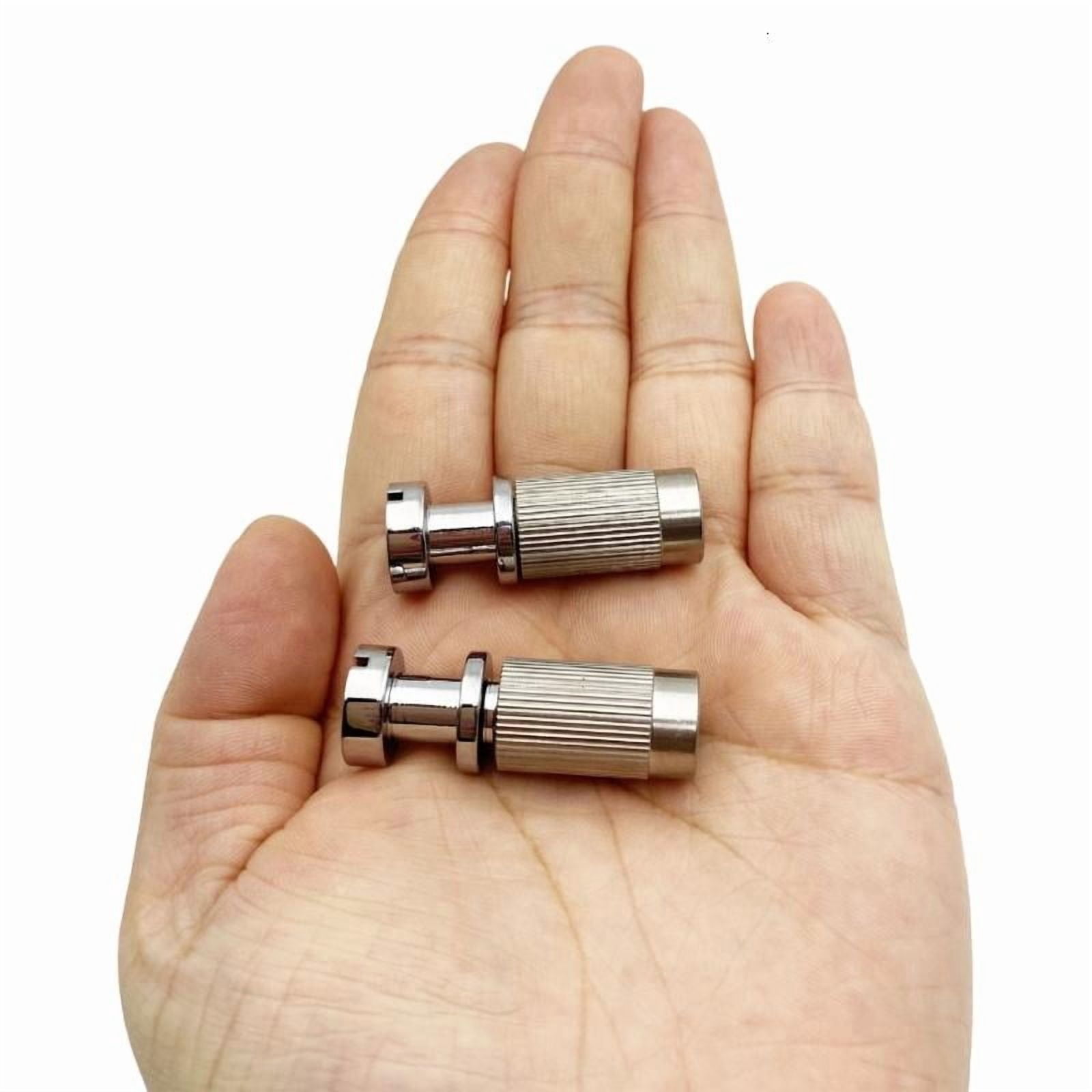 CEORPER Electric Guitar Bridge Positioning Studs Rusts Resistant Stainless Materials