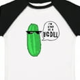 thumbnail image 4 of Inktastic I'm Kind of a Big Dill Pickle with Sunglasses Boys or Girls Toddler T-Shirt, 4 of 5