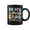 Black, variant on In My Glowing Era Tie Dye Bright Hello Summer Trips 2024 Coffee Mugs