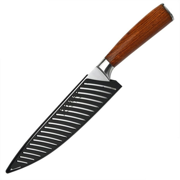 Masteelf Black Knife Covers for 8-Inch Chef Knife Protecting with PP Material and Design