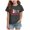 Grey, variant on WUANDIXFA Toddler Boys Girls Christmas Shirt Cotton Soft Short Sleeve Tops Cute Fashion Crewneck Kids Graphic T-Shirts,Black,2-3 Years