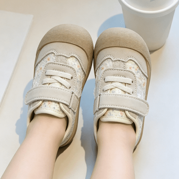Willtoo Mesh Toddler Sneakers Shoes with Bowknot Girls' Walker Shoes