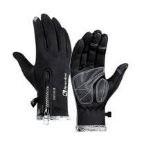Yaoyar Winter Warm Gloves Men Women Cycling Wkiing Windproof and Waterproof Touchscreen Cold Weather Driving Gloves