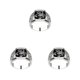 thumbnail image 5 of Sonducket Anillo de escorpión punk único de plata para hombres Adecuado para diferentes ocasiones Anillos de aleación simples y únicos para Type1 NO1, 5 of 6