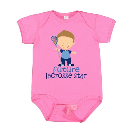 

Inktastic Future Lacrosse Star Boy Gift Baby Boy Bodysuit