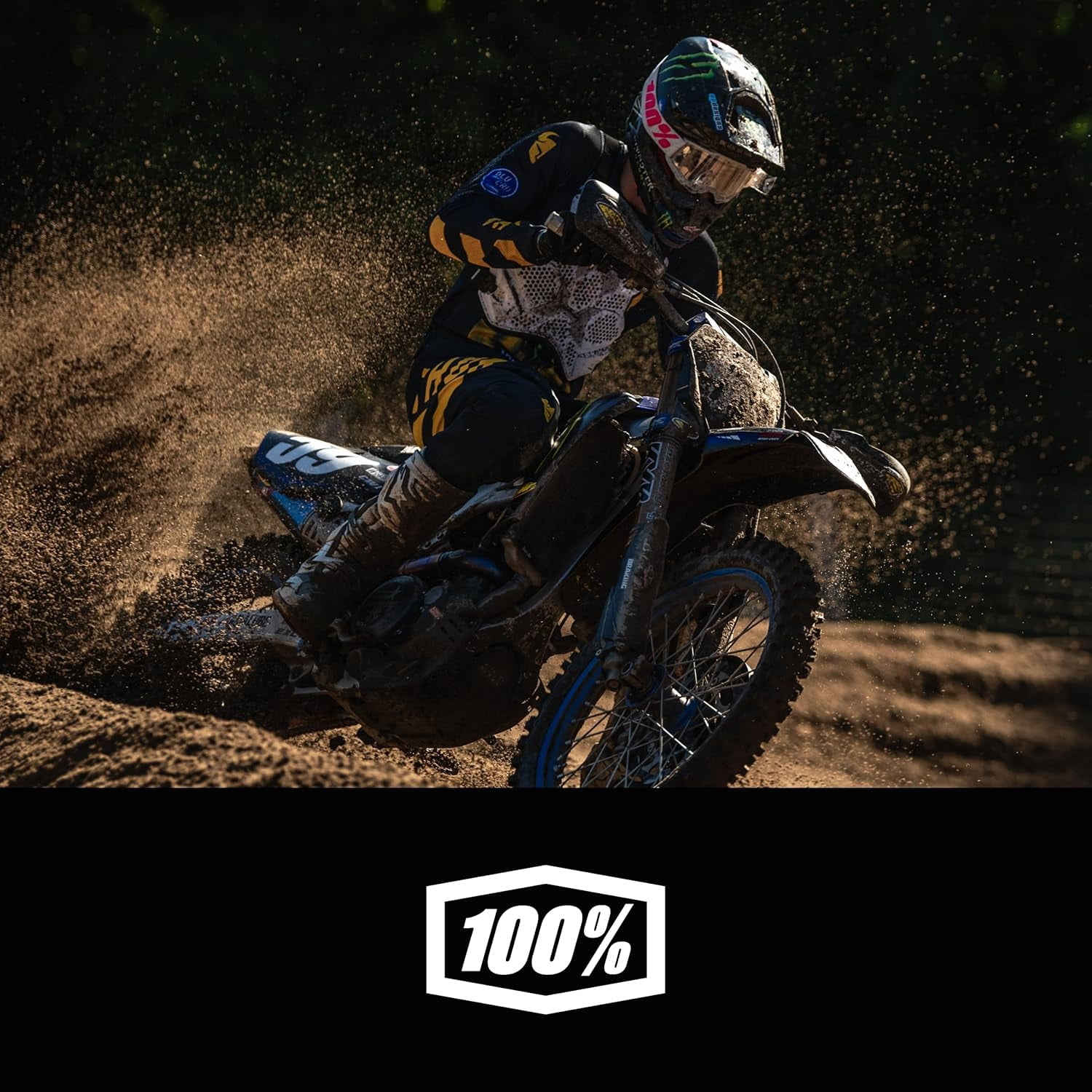 100% Accuri 2 Goggles - Eyewear for Motocross & Mountain Biking - Goggles for Dirt Bikes, Motor