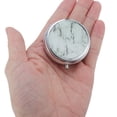 thumbnail image 5 of Unique Bargains 1 Pc Pill Case 3 Grid Round Texture Pattern Pill Box Beige Black, 5 of 6