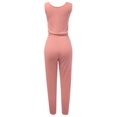 thumbnail image 3 of FashionMille Women's Casual Sleeveless Soft French Terry Casual Stretchy Summer Tank Long Romper Jumpsuit, 3 of 5