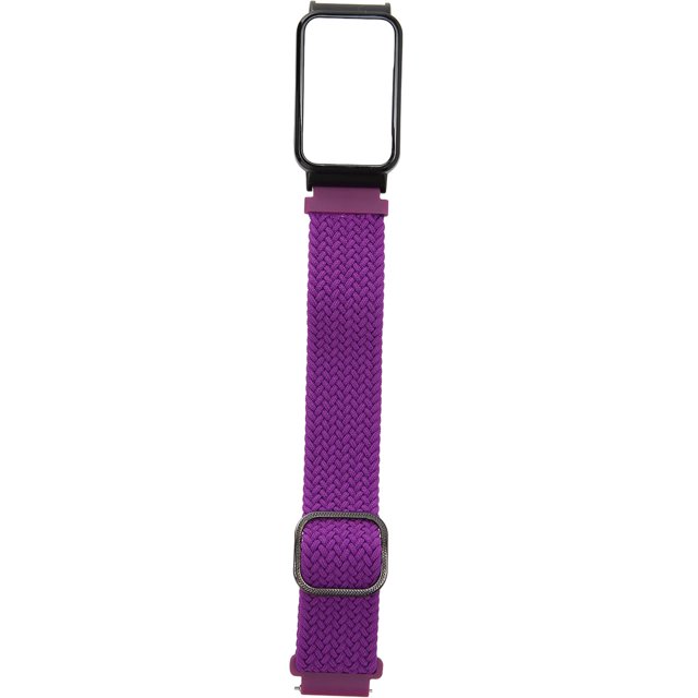 Braided Strap, For Mi Band 7 Pro Adjustable Elastic Nylon Wristband With Protective Frame