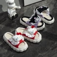 thumbnail image 2 of Sanrio Linen Slippers Female Yugui Dog Four Seasons Floor Breathable Thickened Bottom Home Indoor Summer Home Cartoon, 2 of 7