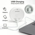 thumbnail image 4 of Cute cat motion sensor night light, rechargeable LED night light, small night light USB bedside light, 4 of 5