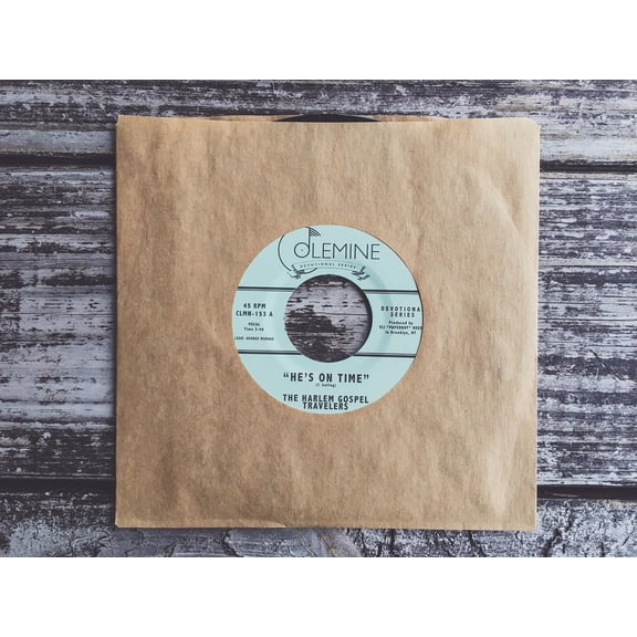 Harlem Gospel Travelers - He's On Time / Wash Me, Lord - Music & Performance - Vinyl [7-Inch]