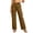 Brown-1, variant on Cargo Pants for Women High Rise Straight Wide Leg Pants Casual Work Streetwear Y2K Jeans Trousers with Pockets