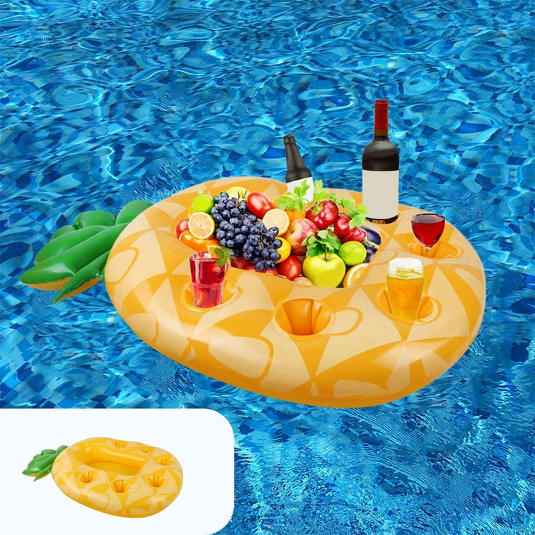 Harliver Inflatable Drink Floats for Swimming Pool, Hot Tub, Lake