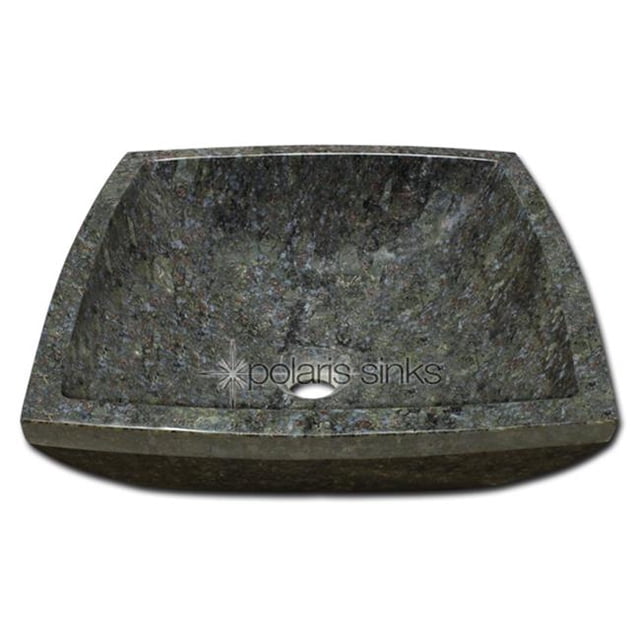Polaris Lavabo P758 Papillon Bleu Évier de Navire de Granit