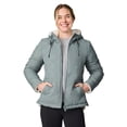 thumbnail image 2 of Free Country Women's Acadia Cloud Lite Reversible Jacket Cyprus XS, 2 of 6
