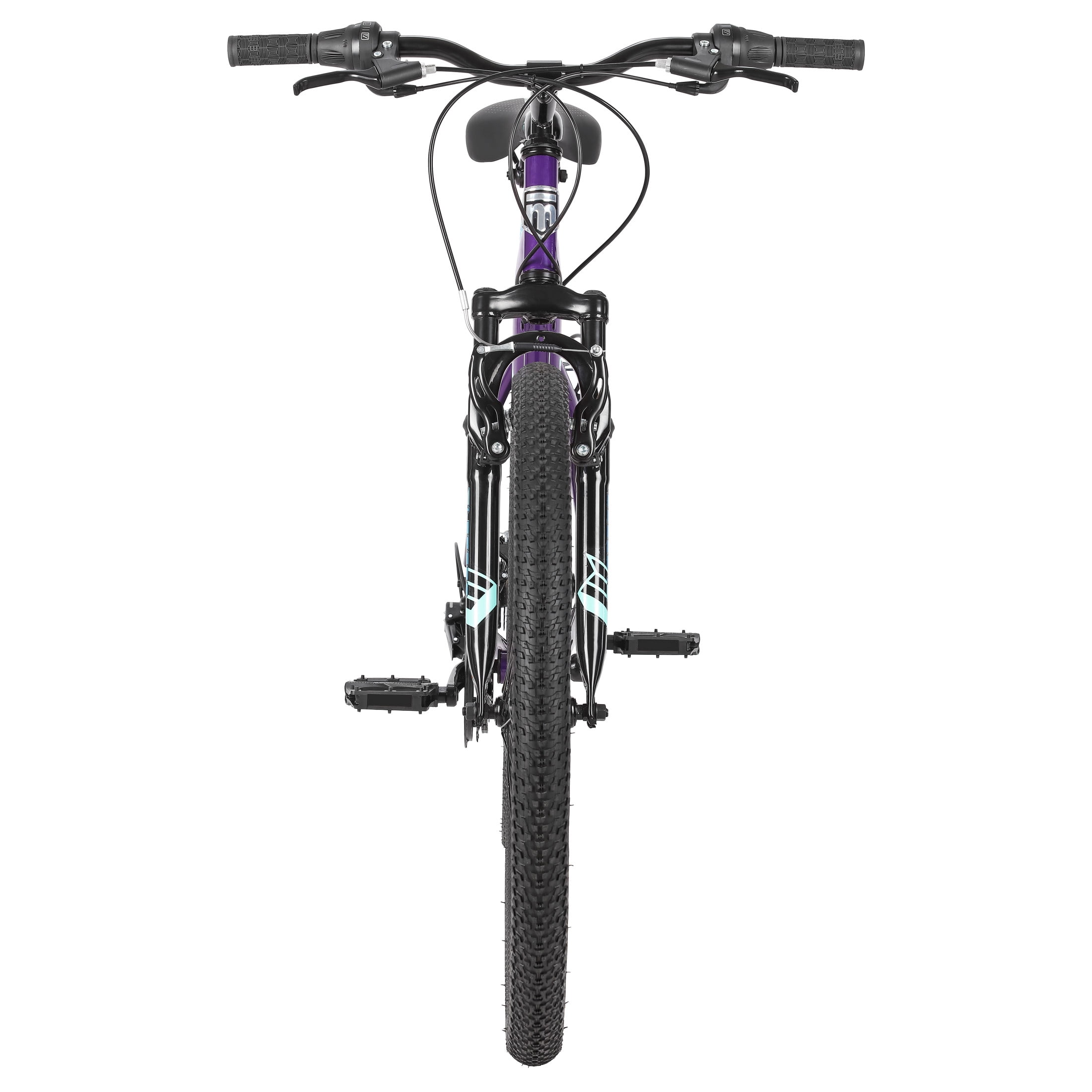 Mongoose Inertia Mountain Bike, 26-Inch Wheels, 21 Speeds, Purple