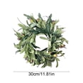 thumbnail image 3 of Nkmbld Spring Wreaths for Front Door, Easter Egg Wreath with Faux Berries Festal Party Door Hanger for Home Farmhouse Indoor Outdoor Window Wall Decor, 3 of 8