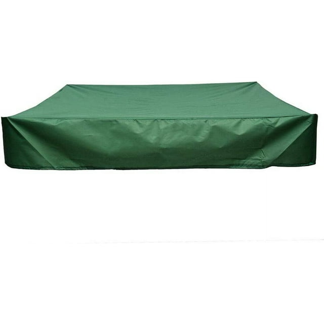 PinesC Sandbox Cover Tool Sandpit Oxford Cloth Farm Shelter Canopy All-Purpose Protective Accessories Square Dustproof Waterproof with Drawstring Garden(200x200cm) 200x200cm