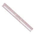 thumbnail image 4 of CCOCC Grading Ruler,Sewing Ruler,Clear 18 inch Metric and inch Garment Ruler,Tailor Ruler for Pattern Maker, 4 of 4