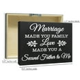 thumbnail image 2 of JennyGems Gifts for Father in Law, Father in Law Gift Ideas, Father in Law Gift Sign Decor Plaque, 8x6 Inch Wood Sign, Wedding Gift for Father in Law (Father in Law Gift), 2 of 10