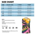 thumbnail image 6 of Haiem Men's Retro Futuristic Landscape Print Tank Tops Summer Sleeveless Cut Off Workout T-Shirts Fitness Vest Athletic Undershirts-X-Large, 6 of 8