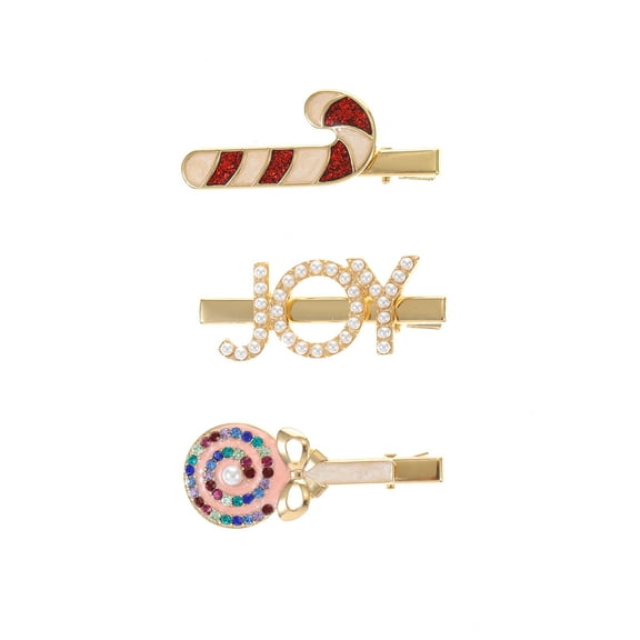 Packed Party Sweet Joy Hair Clips, Set of 3