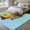 yellow, blue, variant on Area Rug for Living Room, School Bus Non-Slip Indoor Large Carpet for Bedroom/Dining Room, Cartoon Funny Yellow Transportation Truck Blue Washable Low-Profile Floor Mat Runner Rugs - 2.7 x 5 Ft
