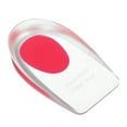 thumbnail image 3 of 2 Pairs Silicone Half Heel Pad Pad Silicone Half Heel Transparent Insole Heel Mat Half Pad Increased Shoe Mat, Men, 3 of 9
