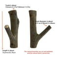 thumbnail image 3 of Vintage Wood Tree Branch Wall Hook Rustic Decorative Wooden Adhesive Hooks for Key Holder Bag Hat Coat Rack, 3 of 18