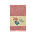 thumbnail image 4 of Authentic Hotel and Spa  Turkish Cotton Floral Vine Embroidered Tea Rose 4-piece Towel Set, 4 of 4