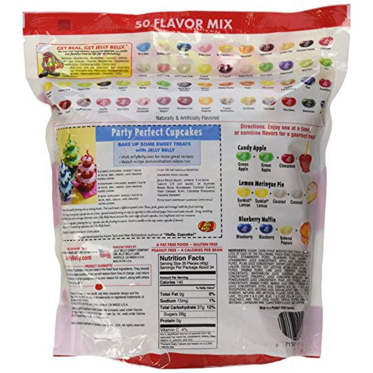 Jelly Belly 50 Flavor Gourmet Jelly Beans, 3 lbs.