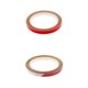 thumbnail image 1 of 2 piezas 8 M llanta de rueda de bicicleta reflectante cintas de seguridad fluorescentes calcomanías Rojo + blanco Sunnimix Pegatinas reflectantes para bicicletas, 1 of 8
