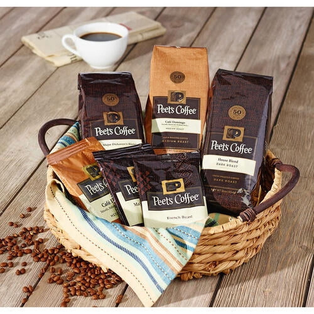 Peet's Coffee Major Dickason's Blend Dark Roast Ground, 2.5 oz