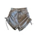 thumbnail image 1 of Ropa de calle Retro, pantalones cortos de verano, disfraz de niña, pantalones de ocio de cintura alta, atuendo de mujer, Vintage, resistente al Prendas para la parte inferior del cuerpo Azul 2XL Sonducket AP019256-10, 1 of 6