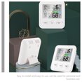 thumbnail image 3 of Shisuyan Digital Hygrometer Thermometer White 1Pack 3.5X3.3X0.8In, 3 of 8
