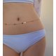 thumbnail image 1 of Cadena de cuerpo JAMW Joyería para el cuerpo para mujer Cadena de cintura dorada con purpurina, 1 of 5