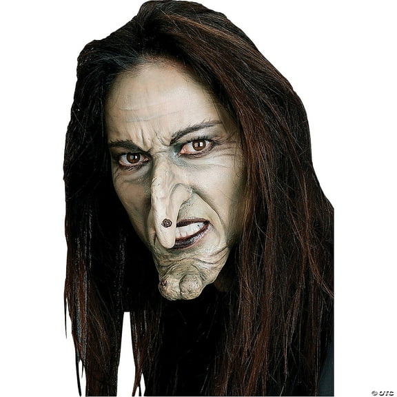 Paper Magic Group Wicked Witch Nose Chin Latex Halloween Costume Prosthetic
