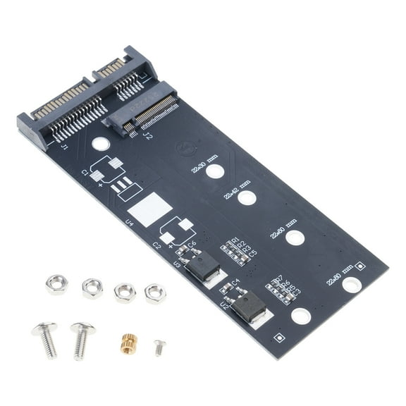 TINYSOME M.2 NGFF SSD to 2.5-Inch Sata Adapter with Aluminum Frame Bracket Converter