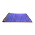 thumbnail image 2 of Ahgly Company Indoor Round Abstract Purple Contemporary Area Rugs, 8' Round, 2 of 4