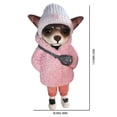 thumbnail image 2 of Muñeco De Perro De Pie, Estatua De Resina, Juguete Decorativo, Decoración Del Hogar, Regalos De Navidad matsuzay HA047142-01, 2 of 6