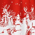thumbnail image 5 of Vintage Snowflake Print Dress for Women Christmas Sleeveless Dress Sexy V-neck Dresses Cute Elk Print Dress Swing Dress, 5 of 6