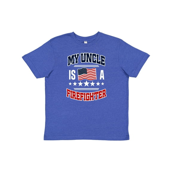 Inktastic My Uncle is a Firefighter Nephew Youth T-Shirt