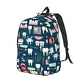 thumbnail image 3 of Sigee Dental for Canvas Large Capacity Laptop Backpack for Men and Women, Travel Backpack, 3 of 8