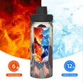 thumbnail image 6 of Wonder Woman Kids Water Bottle, Funny Pattern Stainless Steel Vacuum Insulated Water Bottle, 18OZ Portable Leak Proof Drinking Bottle for Sport Outdoor School Office Travel, 6 of 8