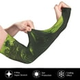 thumbnail image 2 of Honeii Screaming Horror Art Print Cooling Sleeves for Sun Protection, Ice Silk Arm Sleeves with UV Protection, Perfect for Outdoor Sports, Golf, Cycling, Running,Fishing, 2 of 7