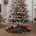 thumbnail image 4 of Bingfone Christmas Tree Skirt Mat Christmas Decoration Interior 48" -Daisy Sleeping Sloth, 4 of 6