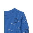 thumbnail image 3 of Garanimals Baby Boys Holiday Waffle Knit Bodysuit with Long Sleeves, Sizes 0-24M, 3 of 3