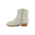 thumbnail image 3 of Jessica Simpson Youth Girls Silver White Stars Block Heel Boot, 3 of 8