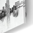 thumbnail image 3 of Epic Art 'Bridge And Skyline Silver' by Avery Tillmon,  Acrylic Glass Wall Art, 48"x24", 3 of 8